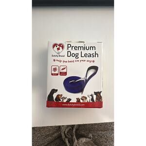 Dutchy Brand Premium Dog Leash – Blue (6 ft)